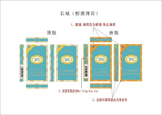 长城醇雅陈皮薄荷烟价格揭秘，品味独特薄荷香 - 1 - 635香烟网