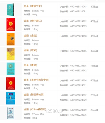 金圣香烟，品质与价格的完美结合批发商城 - 4 - 635香烟网