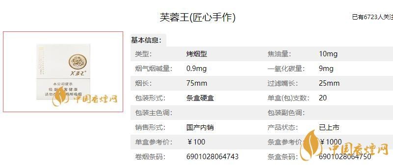 2021年芙蓉王香烟价格一览，最新市场定价及参考价值 - 4 - 635香烟网