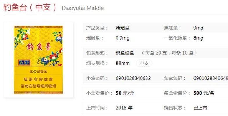 {3}揭秘钓鱼台香烟价格，市场售价一览！ - 1 - 635香烟网