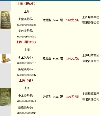 上海凤凰香烟价格一览，最新价格与精美图片展示 - 3 - www.680860.com微商资讯网