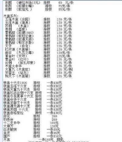 云霄香烟批发价格揭秘，批发成本与利润分析 - 5 - www.680860.com微商资讯网