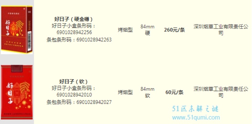 好日子欢乐颂硬盒香烟价格解析 - 5 - www.680860.com微商资讯网